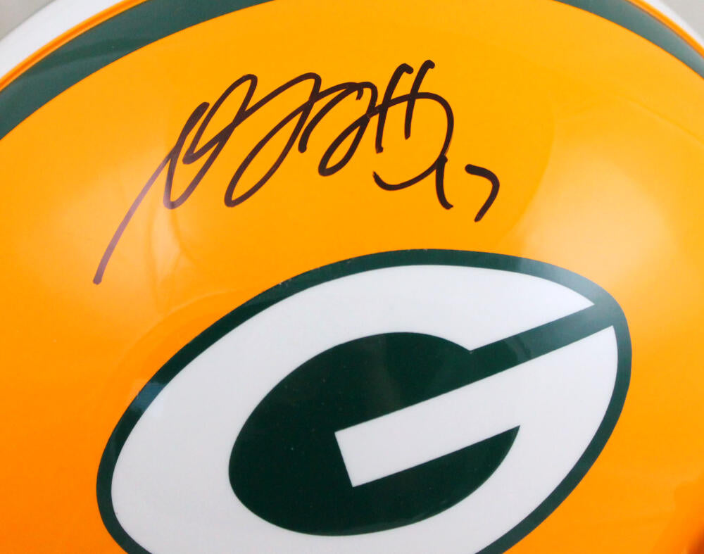 : Packers Davante Adams Signed Flash Full Size Speed