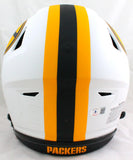Davante Adams Autographed Green Bay Packers Full Size Lunar SpeedFlex Helmet-Beckett W Hologram *Green