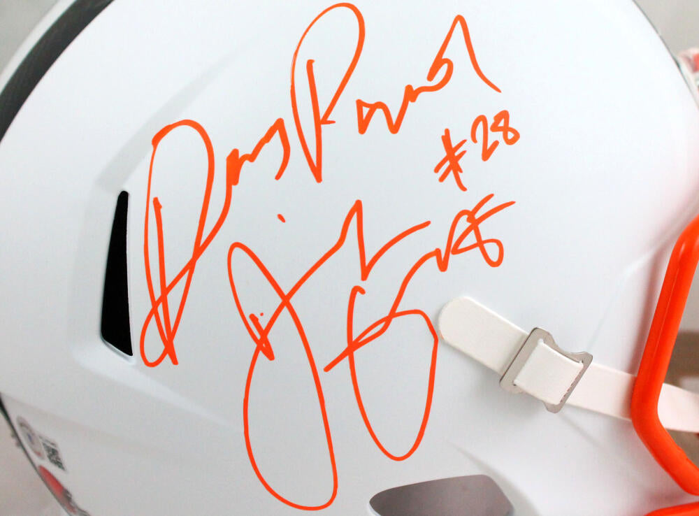 Jeremiah Owusu-Koramoah Cleveland Browns Autographed White Panel Football -  Beckett Authentic