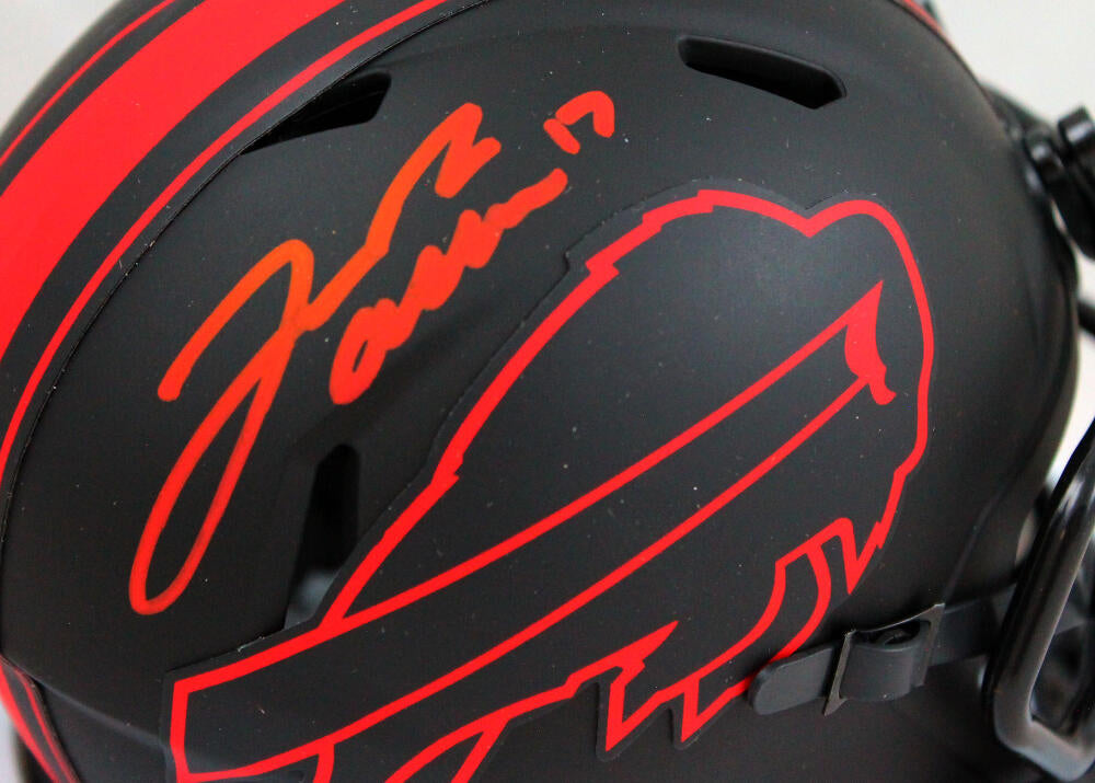 Josh Allen Autographed Buffalo Bills Eclipse Speed Mini Helmet-Beckett –  The Jersey Source