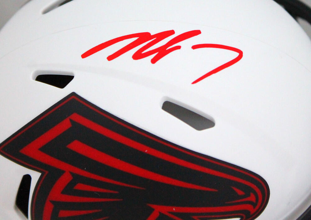 Matt Ryan / Julio Jones Dual Signed Atlanta Falcons Full Size Helmet  Autograph COA - Inscriptagraphs Memorabilia - Inscriptagraphs Memorabilia