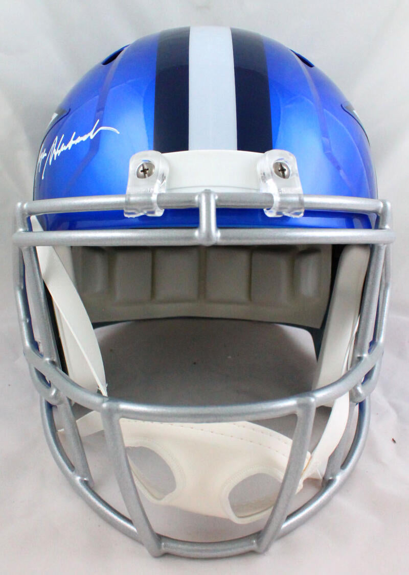 Roger Staubach Dallas Cowboys Autographed Riddell Speed Replica Helmet