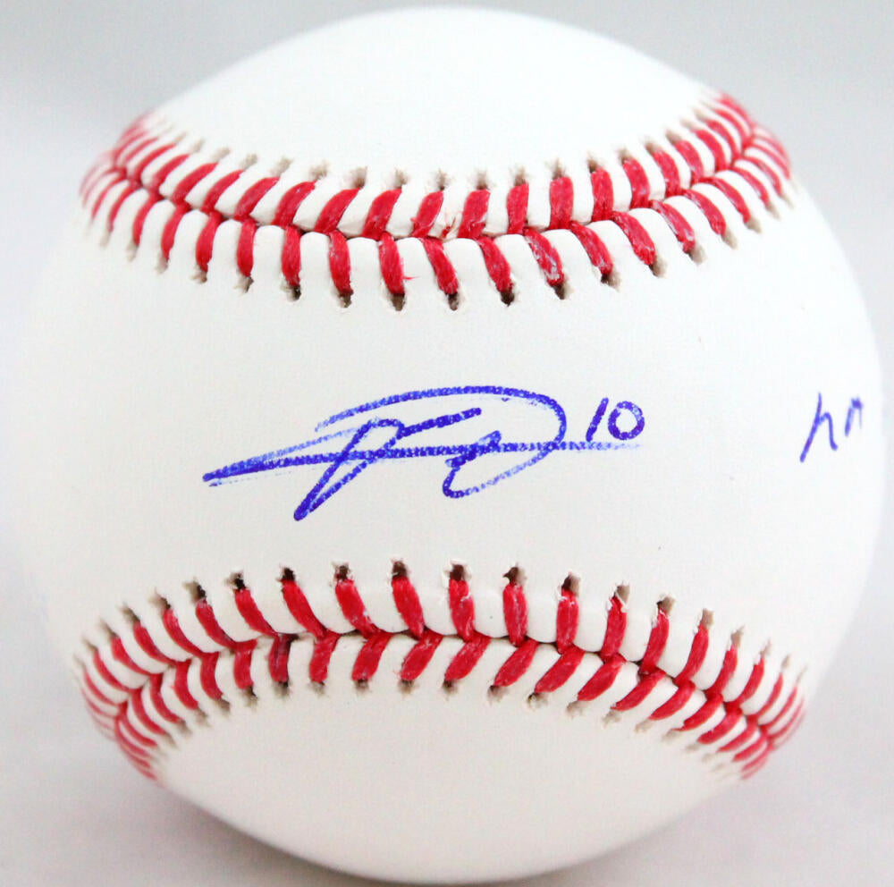 Yuli Gurriel Autographed Rawlings OML Baseball w/Insc -JSA W Auth