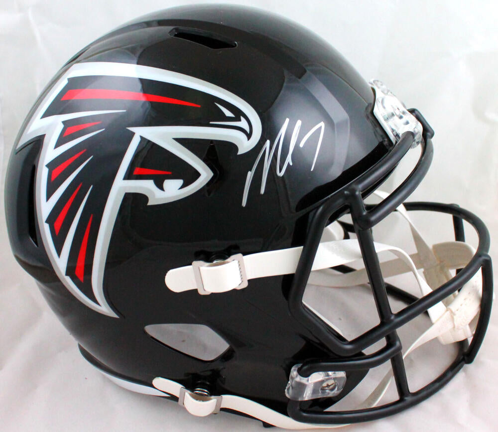 Michael Vick Atlanta Falcons Autographed Riddell Replica Helmet