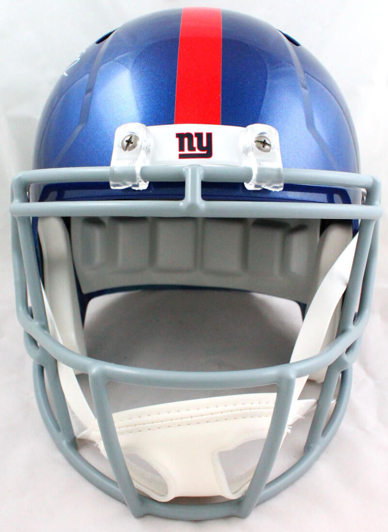 : New York Giants NFL Helmet Shadowbox w/Michael Strahan card :  Collectibles & Fine Art