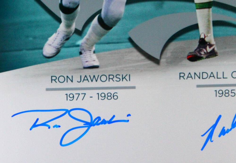 RON JAWORSKI SIGNED NFL FOOTBALL PHILADELPHIA EAGLES AUTOGRAPH BECKETT COA