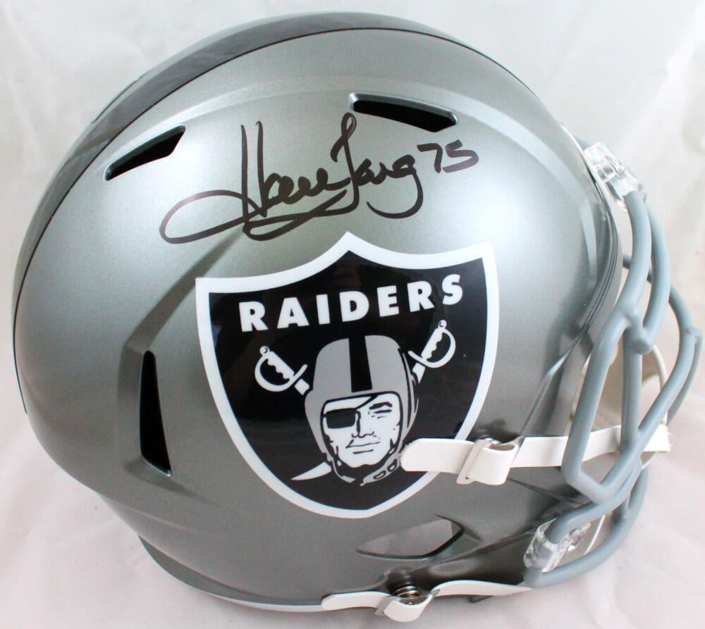 Howie Long Autographed Signed Oakland Raiders Jersey BECKETT 