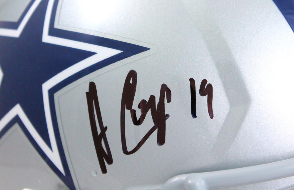 Amari Cooper Signed F/S Dallas Cowboys Speed Authentic Helmet-Beckett W  Hologram *Black