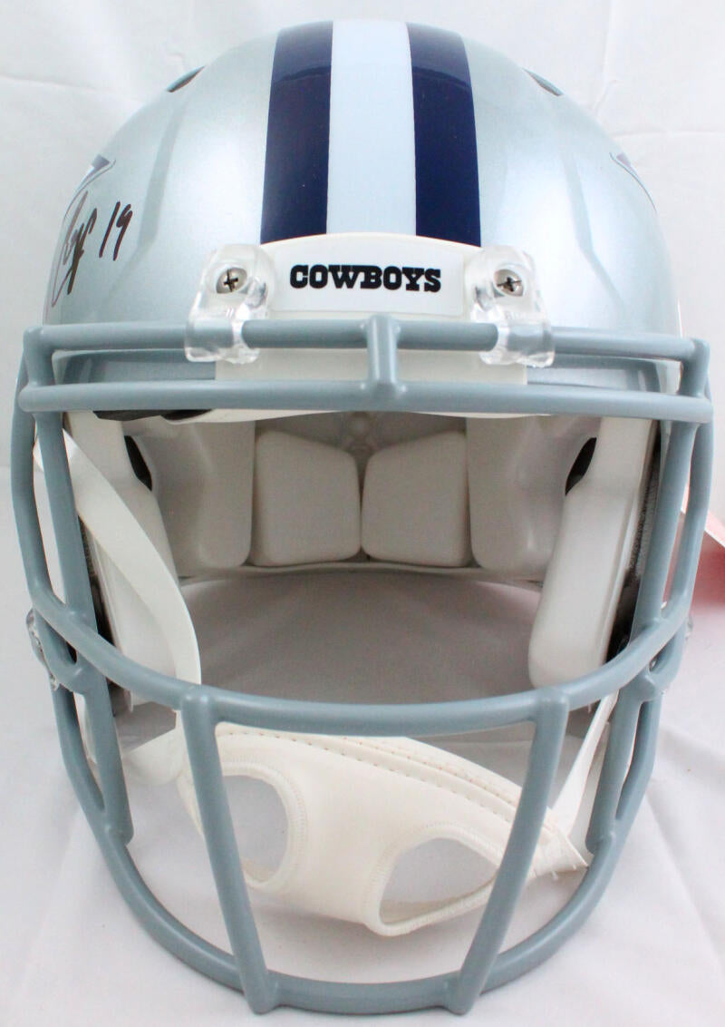 Amari Cooper Autographed Dallas Cowboys Matte Black Full Size