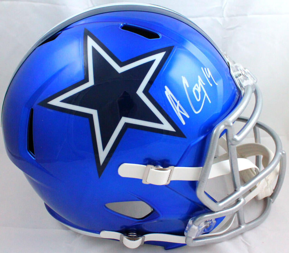 Amari Cooper Signed Dallas Cowboys Flash Speed Mini Football