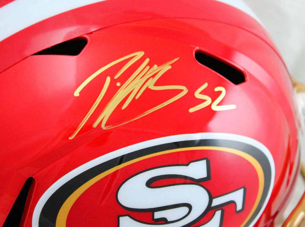 Patrick Willis Autographed F/S San Francisco 49ers Speed Helmet- Becke –  The Jersey Source