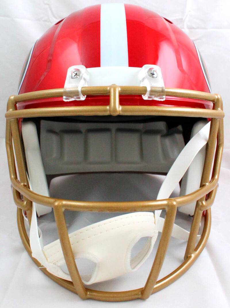 Patrick Willis Signed F/S San Francisco 49ers Flash Speed Helmet-Becke –  The Jersey Source