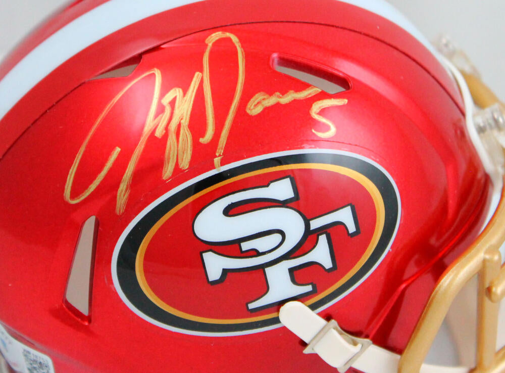 : Jeff Garcia Autographed San Francisco Red Football