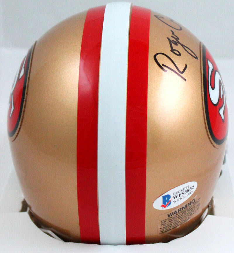 Roger Craig Autographed San Francisco 49ers 64-95 Mini Helmet-Beckett – The  Jersey Source