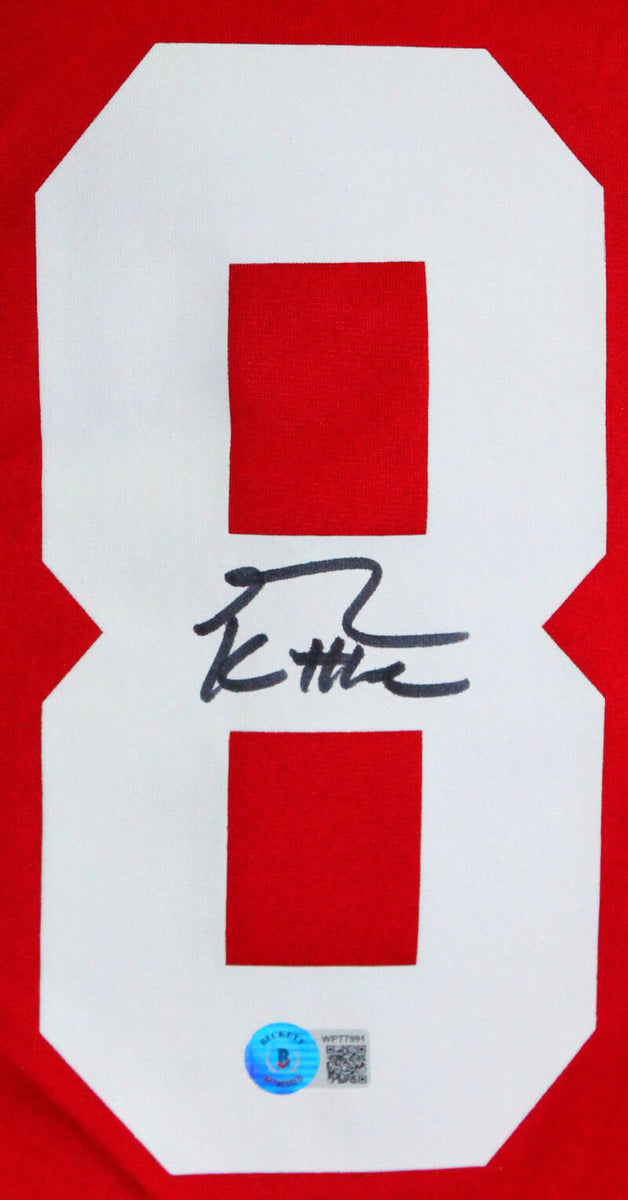 The Jersey Source Autographs George Kittle Signed San Francisco 49ers Red NFL Nike Vapor Jersey-BeckettW Holo