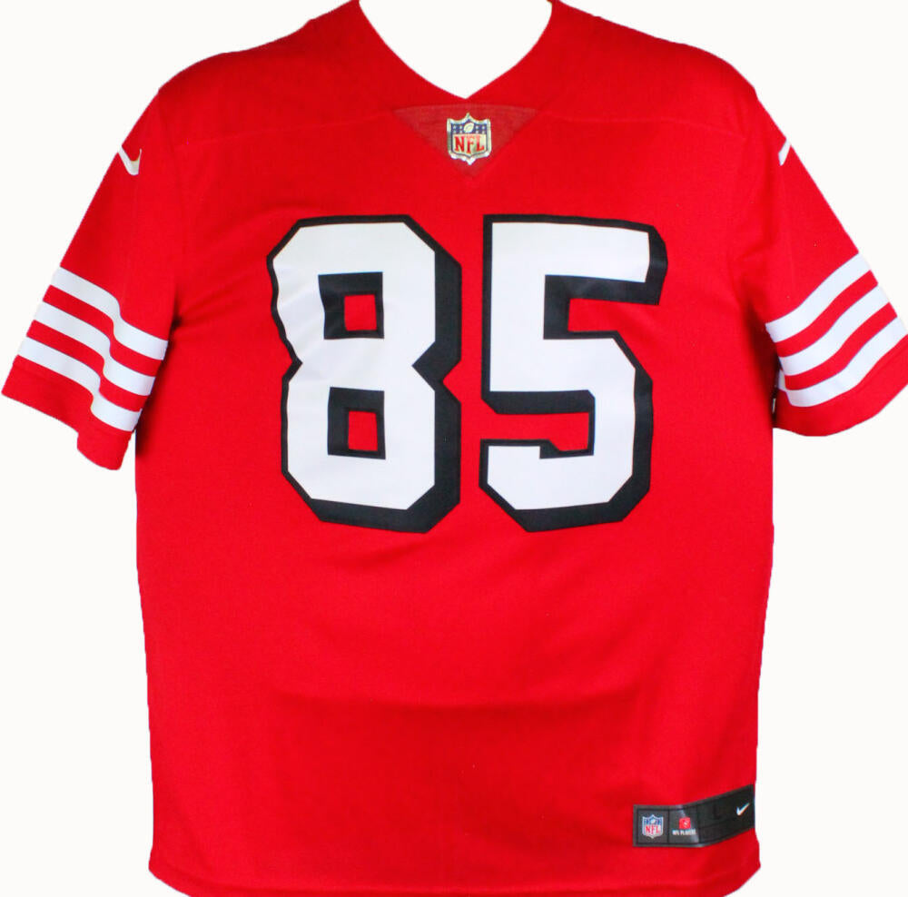 George Kittle Signed San Francisco 49ers Red NFL Nike Vapor Jersey