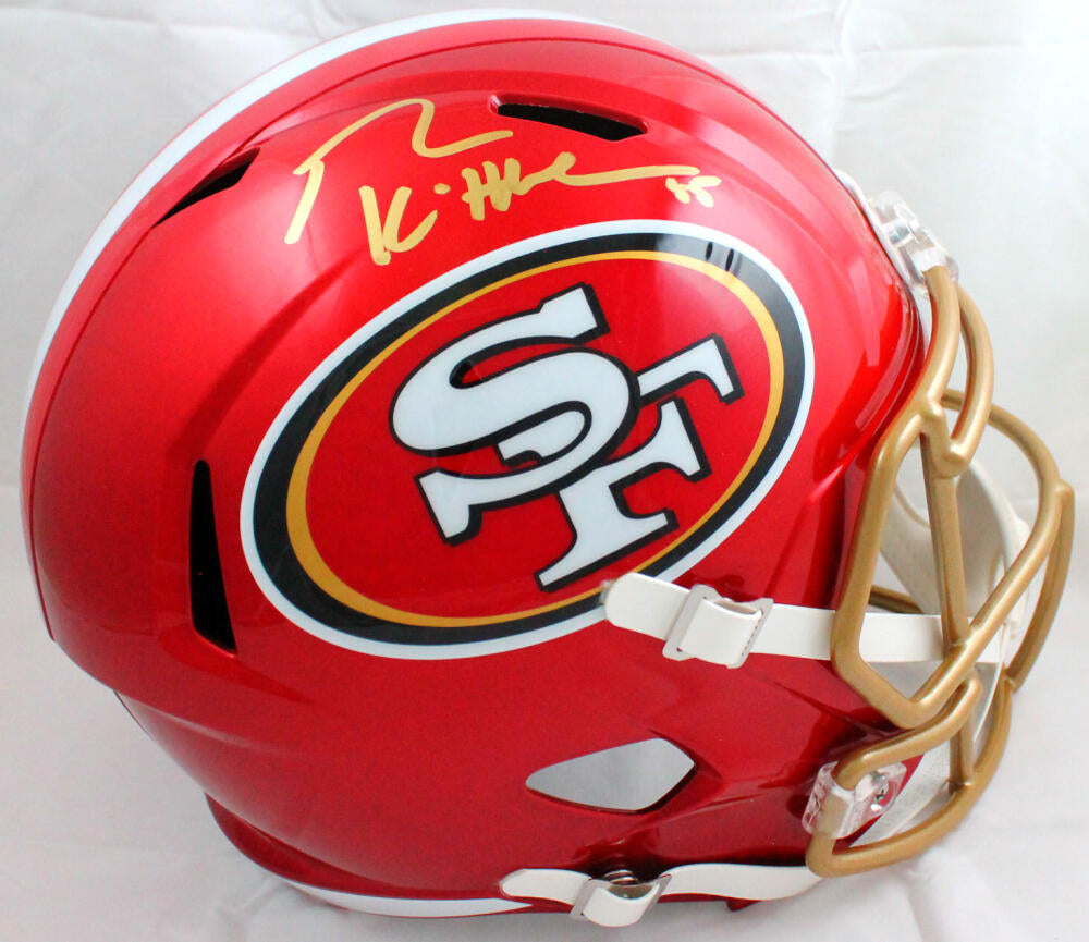 George Kittle Signed F/S San Francisco 49ers Flash Speed Helmet