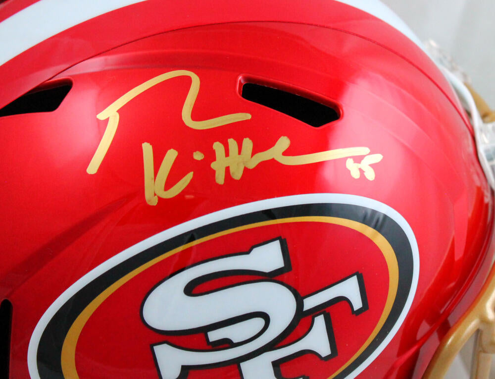 George Kittle Signed 49ers Flash Alternate Speed Mini Helmet (Beckett)