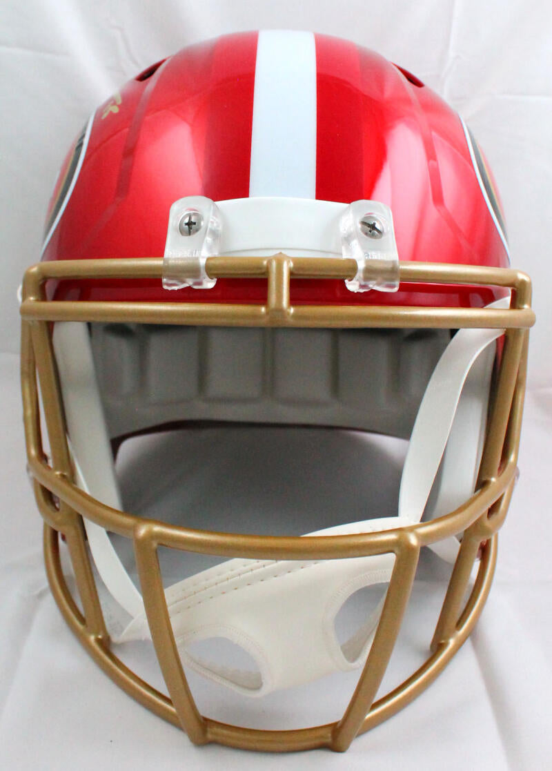 San Francisco 49ers Car Flag HELMET - BiggSports