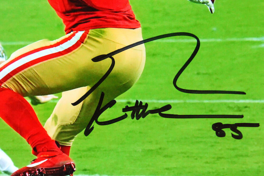 George Kittle Autographed San Francisco 49ers Lunar Eclipse