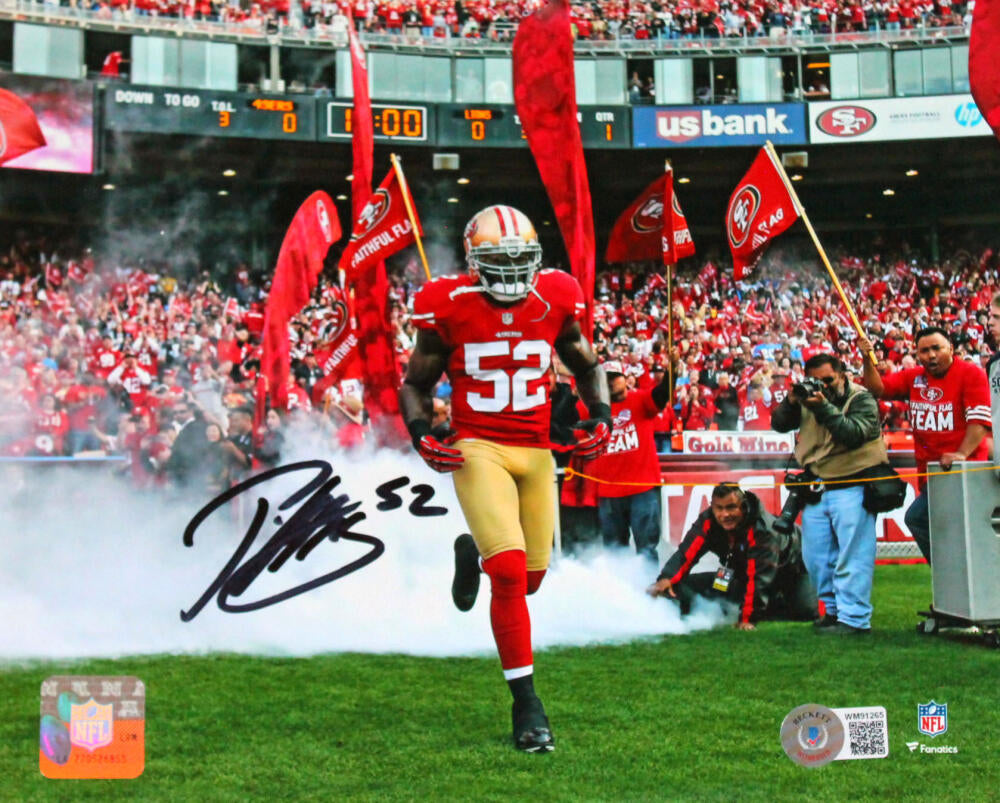 Patrick Willis Signed 49ers Speed Flex Authentic F/S Helmet- Beckett W –  The Jersey Source