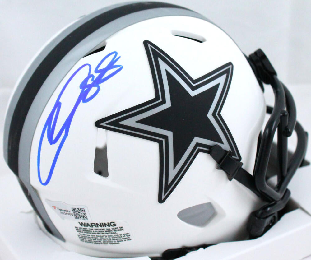 Ceedee Lamb Dallas Cowboys Signed Autograph RARE Lunar Speed Mini Helm –  MisterMancave