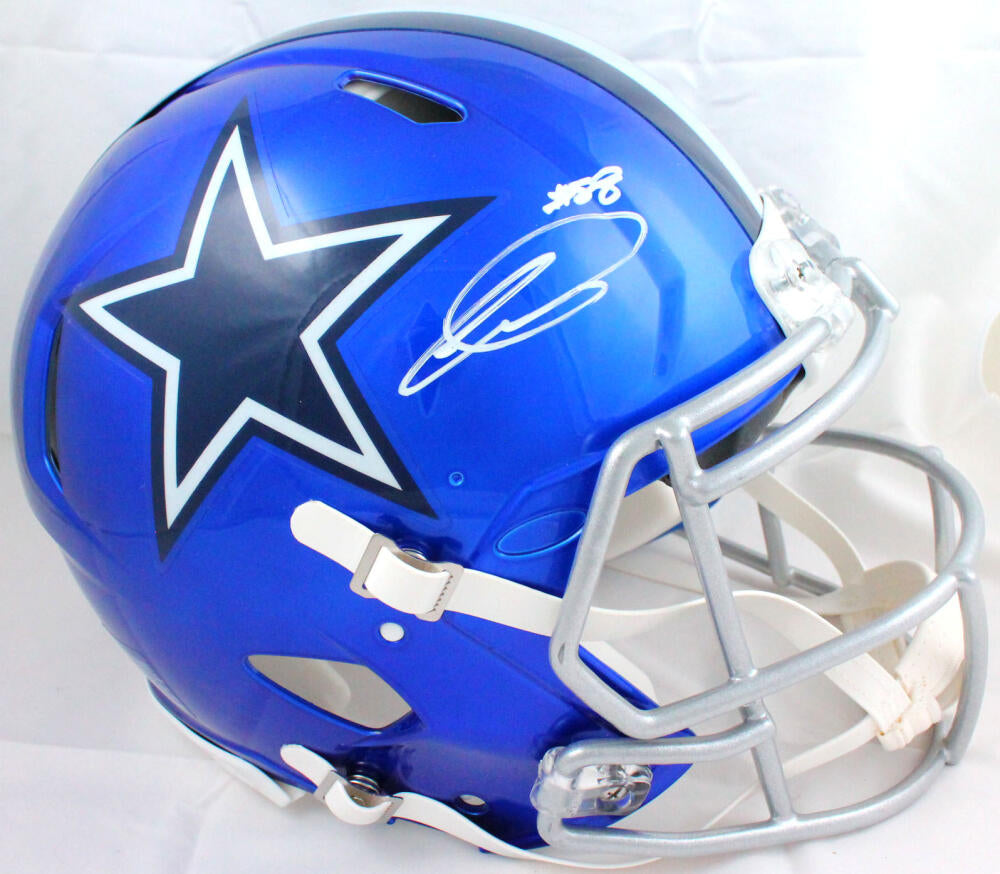 CeeDee Lamb Autographed Dallas Cowboys Eclipse Replica Full-Size