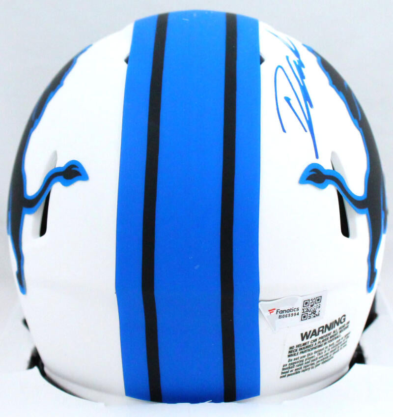 D'Andre Swift Detroit Lions Autographed Riddell Lunar Eclipse