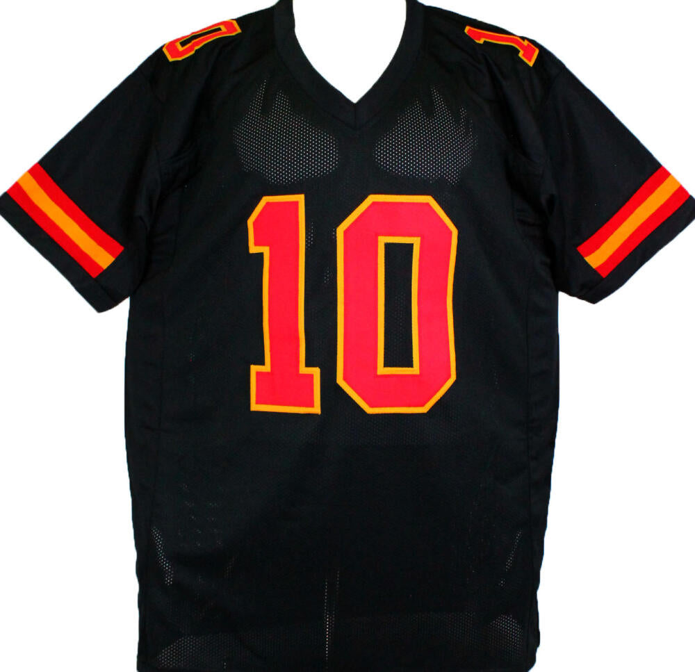 The Jersey Source Tyreek Hill Autographed White Pro Style Jersey-Beckett W Hologram *Black