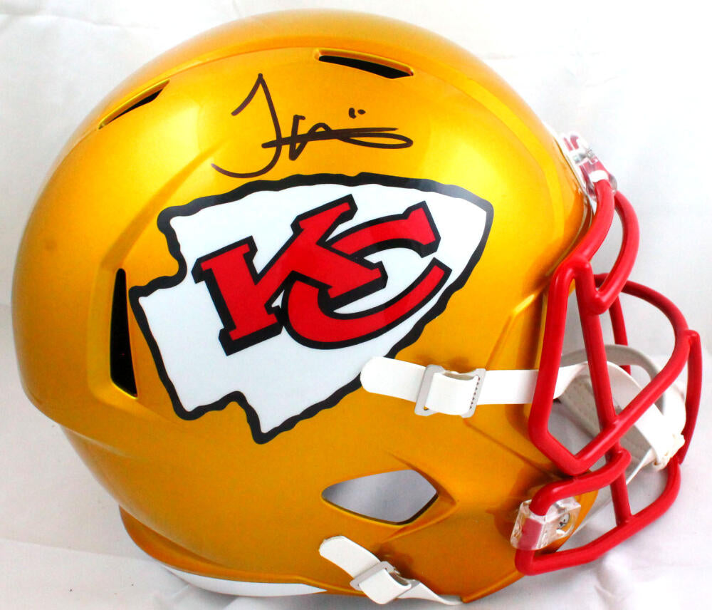 yellow chiefs helmet