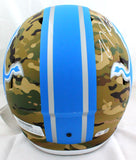 TJ Hockenson Autographed Detroit Lions F/S Camo Speed Helmet- Beckett W Hologram *White Image 4
