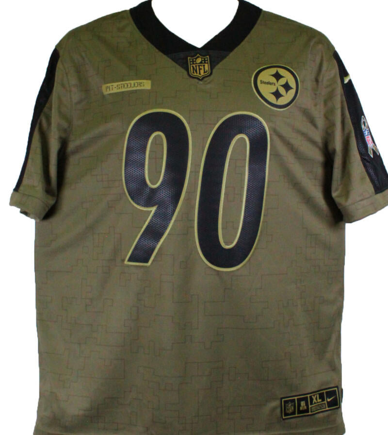 90 T.J. WATT STEELERS SALUTE TO SERVICE SEWN MEN'S 2XL JERSEY - clothing &  accessories - by owner - apparel sale 