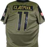 Chase Claypool Pittsburgh Steelers Autographed Nike 2021 Salute To Service Limited Player Jersey-Beckett W Hologram