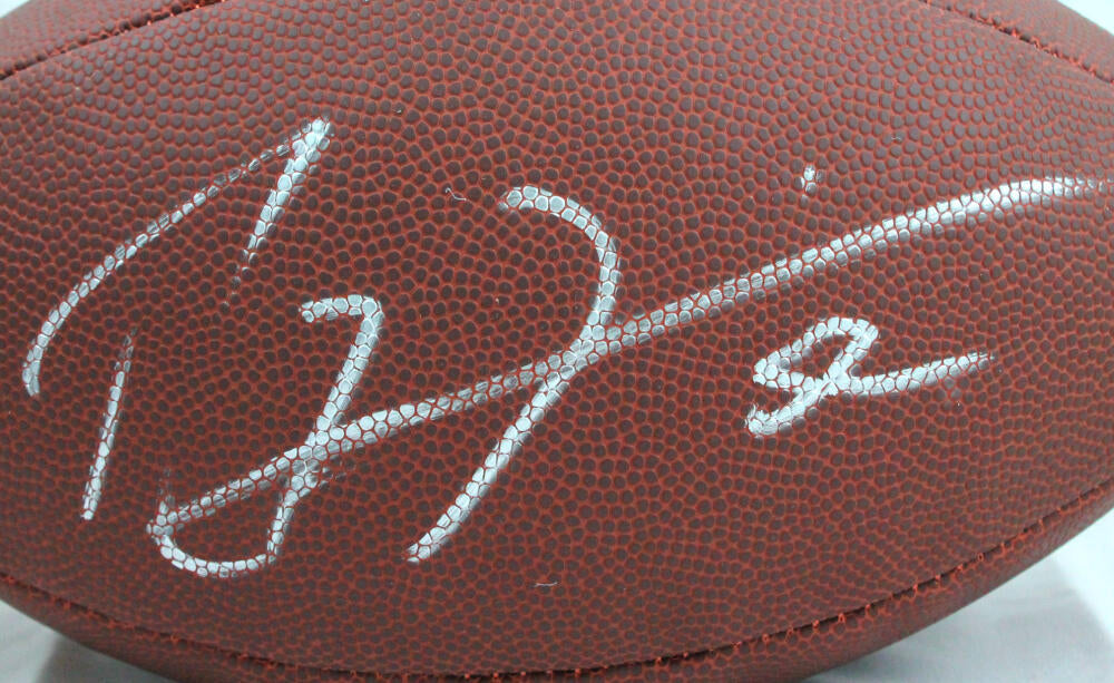 Ray Lewis Autographed Wilson NFL Super Grip Football- Beckett W