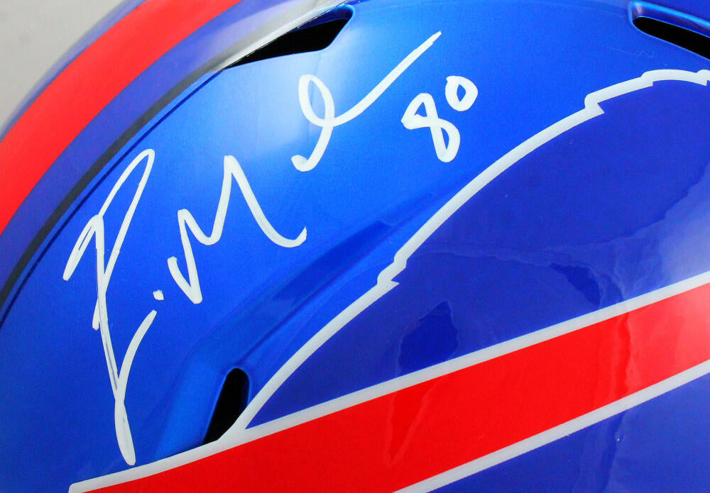 Buffalo Bills Eric Moulds Autographed Riddell Red Mini Helmet