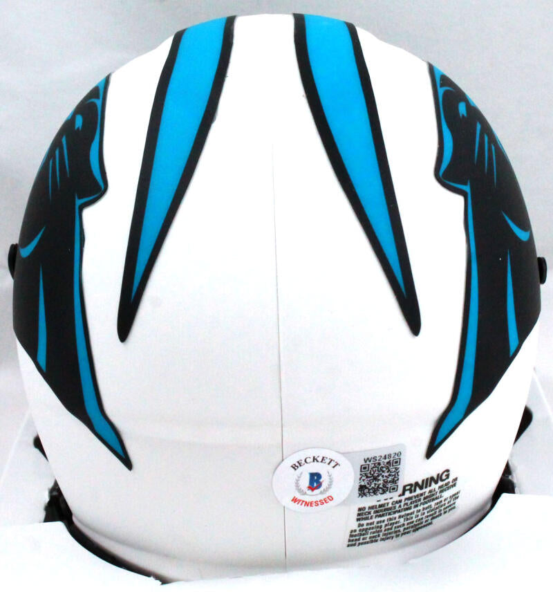 Carolina Panthers Riddell Lunar Speed Mini Football Helmet