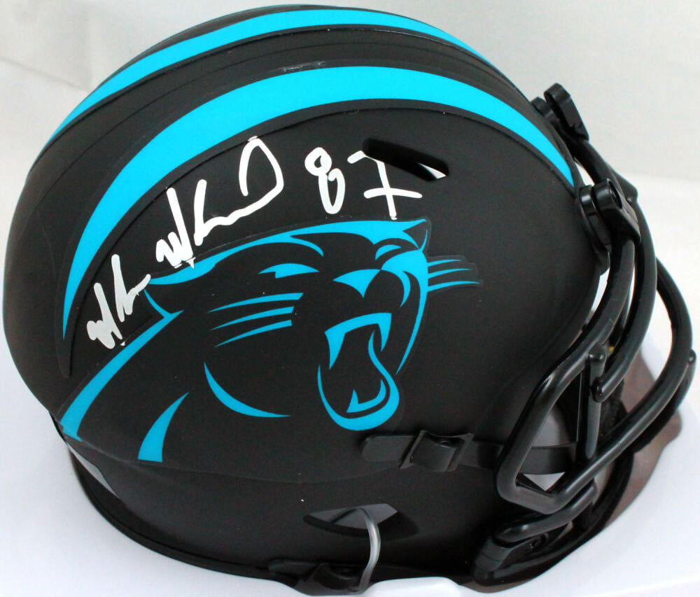 Christian Mccaffrey Autographed Signed Carolina Panthers Silver