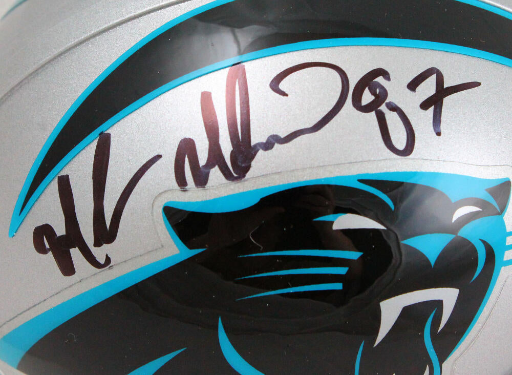 Muhsin Muhammad Autographed Carolina Panthers Eclipse Speed Mini