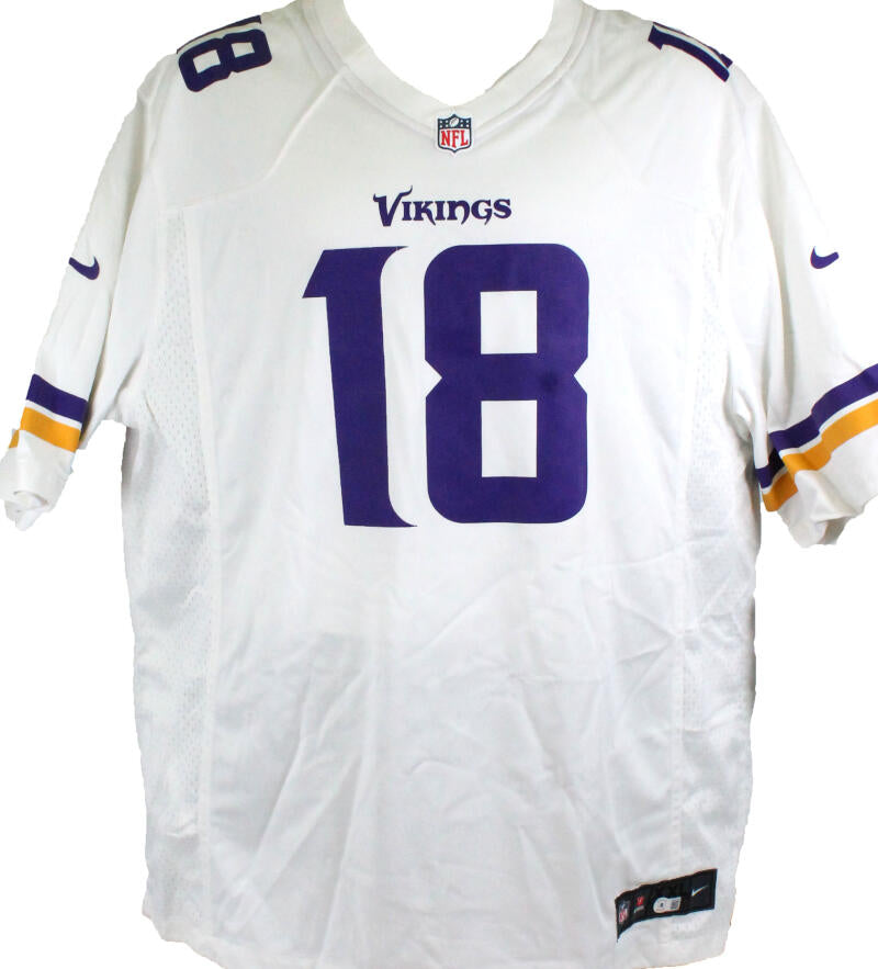 Justin Jefferson Minnesota Vikings Nike Game White Jersey