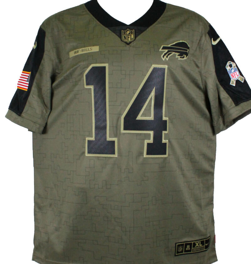 The Jersey Source Stefon Diggs Buffalo Bills Autographed Nike 2021 Salute to Service Limited Player Jersey-Beckett W Hologram