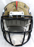 John Elway Autographed Denver Broncos Camo Speed F/S Helmet-Beckett W Hologram *White Image 3
