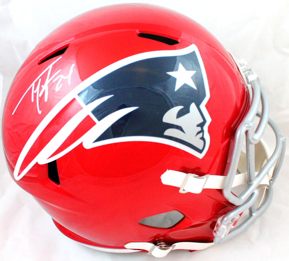 New England Patriots Riddell Speed Replica Helmet - Flash – Green