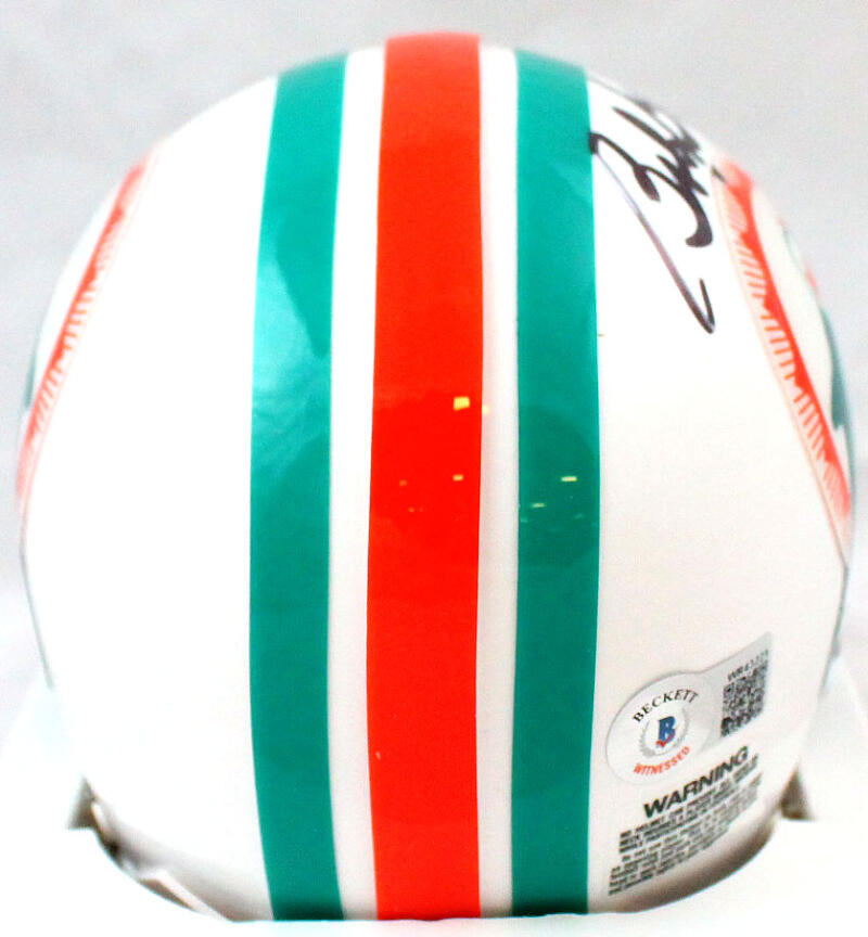 Bob Griese Signed Dolphins Mini Helmet Inscribed 17-0 & '72