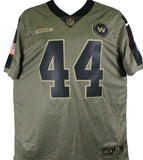 John Riggins Washington Autographed Nike 2021 Salute To Service Limited Player Jersey-Beckett W Hologram