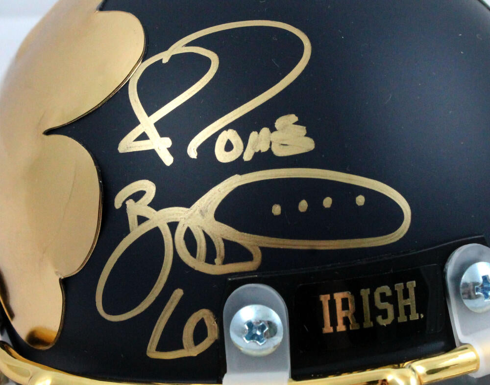 Jerome Bettis Signed Notre Dame Schutt Full Size Raindrop NCAA Helmet –  SPORTSCRACK