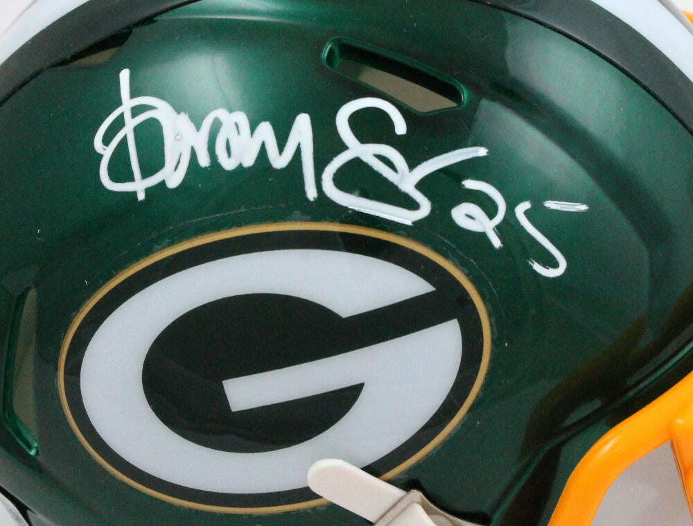 Dorsey Levens Autographed Signed Green Bay Packers Mini Helmet JSA