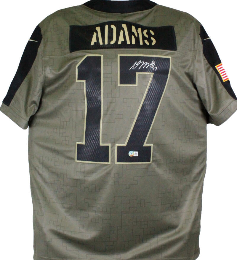 DAVANTE ADAMS SIGNED GREEN BAY PACKERS SALUTE TO SERVICE NIKE