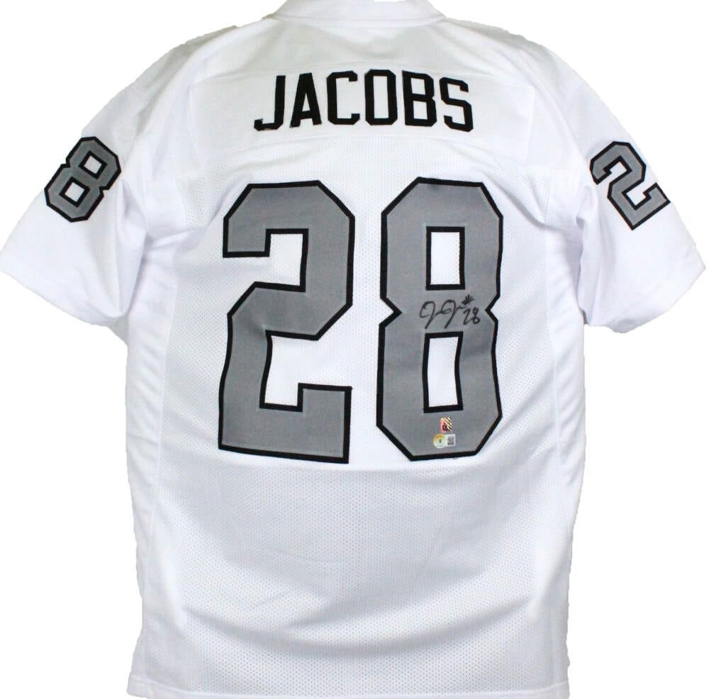 Josh Jacobs Signed Las Vegas Custom Black Jersey