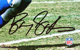 Barry Sanders Autographed Detroit Lions 8x10 FP Running Photo-Beckett Hologram *Black