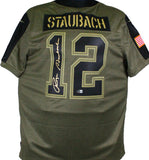 Roger Staubach Dallas Cowboys Autographed Nike 2021 Salute To Service Limited Player Jersey-Beckett W Hologram  Image 1